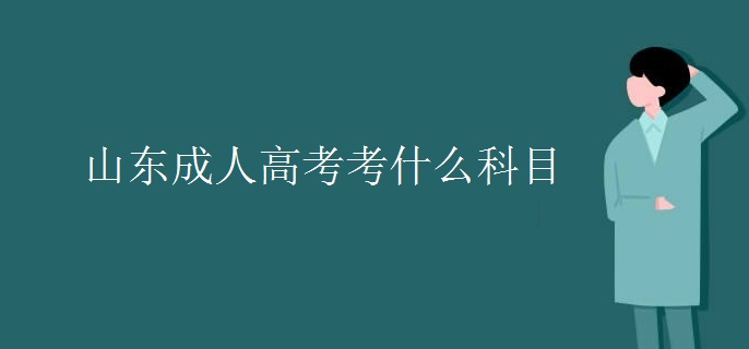 山东成人高考考什么科目